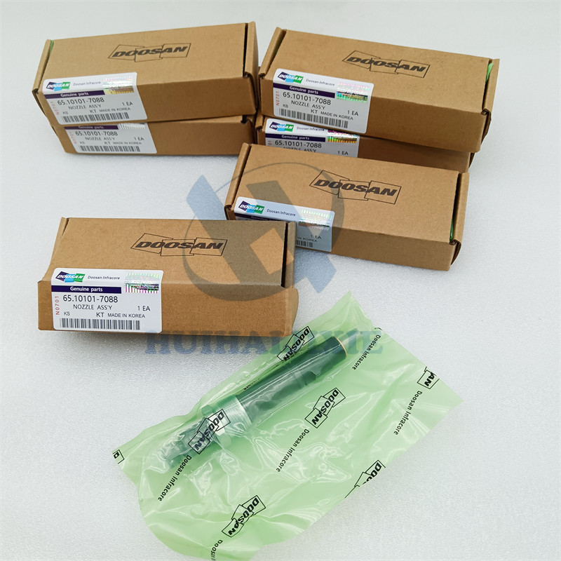 Common Rail Fuel Injector Parts 65.10101-7088 65101017088 For DX300LCA Excavator