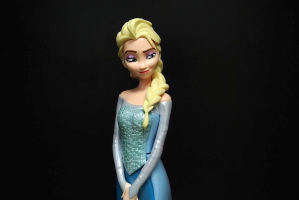 Disney Frozen Figurines Cartoon Shampoo Bottle 10 Inch For Decoration