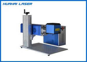 China 30 Watt CO2 Laser Marking Machine For Egg Wood PET Bottle Leather Printing wholesale