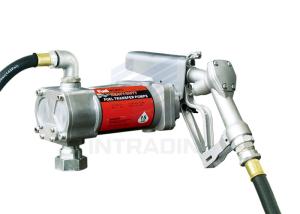 China Steel 12V Gasoline Fuel Transfer Pump With 15GPM Flow Rate / Electric Gear Pump wholesale