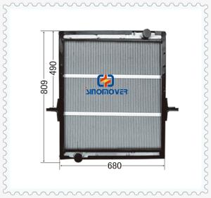 China OEM Aluminium 1301020-Q744 Faw Engine Parts Radiator wholesale