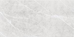China Glazed Bathroom Marble Ceramic Tiles Non - Slip Wear Resistant Light Grey wholesale