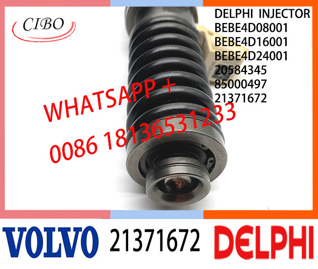 Common Fuel Diesel Injector 21371672 BEBE4D16001 BEBE4D24001 BEBE4D08001 3801618 21340611 E3.18 for VOL MD13 LOW POWER
