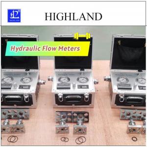 China MYHT-1-5 Portable Hydraulic Flow Meters With Peak Pressure 420 Bar For Testing wholesale