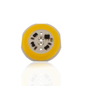 China Flip chip high efficiency 110-120lm/w AC LED COB 15W 220V 380-780nm full spectrum Super Aluminum wholesale