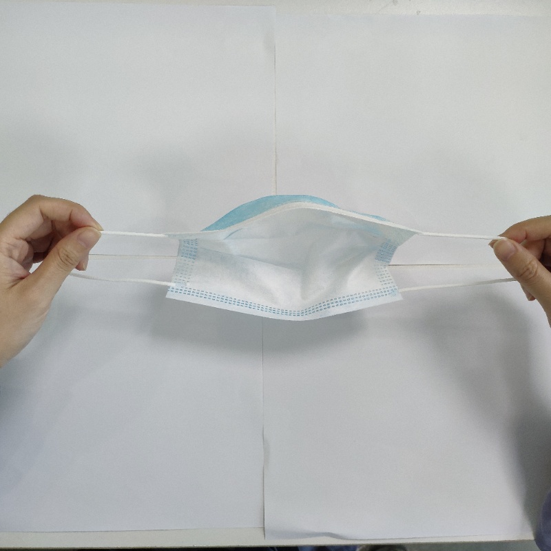 Durable Medical Protective Mask Non Woven Water Proof Breathable Class II