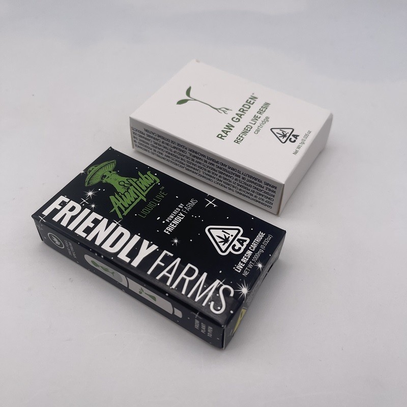 300GSM White Caroboard Double Printing Paper Packaging Box For Vape