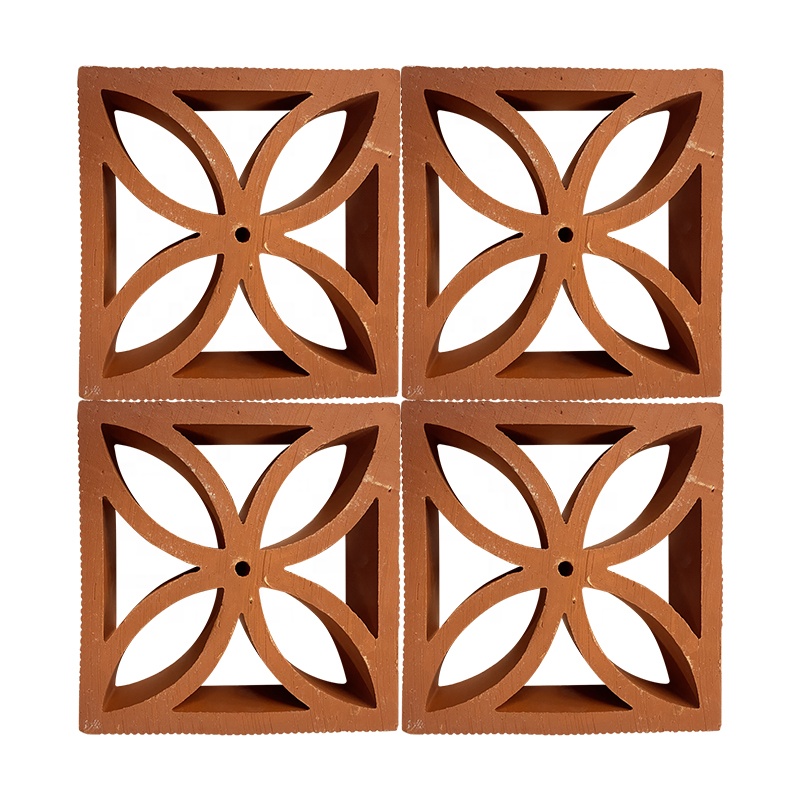 Terracotta Red Breeze Blocks The Ultimate Solution for Clay Brick Screening and Walling