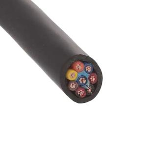 China Alpha Wire M3833 BK005 CABLE 8COND 16AWG BLACK 100' wholesale