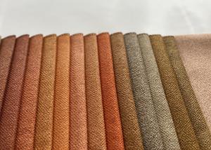 China Knitted Linen Sofa Fabric Flame Retardant Faux Linen Fabric Polyester wholesale