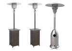 Outdoor Silver Flexible Propane Gas Electric outdoor propane porch heater