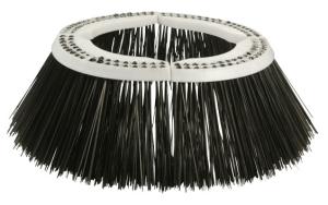 China Steel Wire Polypropylene Sweeper Disc Wafer Brush wholesale