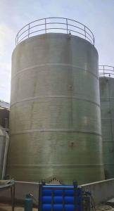 China 1600mm Grp Cylindrical Water Tank 4CBM Vertical Storage Tank wholesale