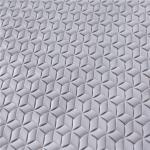 Round Non Slip 68 X 38.5cm PVC Bath Mat For Bathtub
