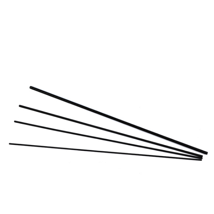 Customized Support Black Zinc Plated Steel Threaded Rods in Metric Measurement System