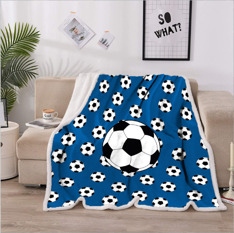 Customized Printed Microplush Home Warm Soft Fleece Blanket