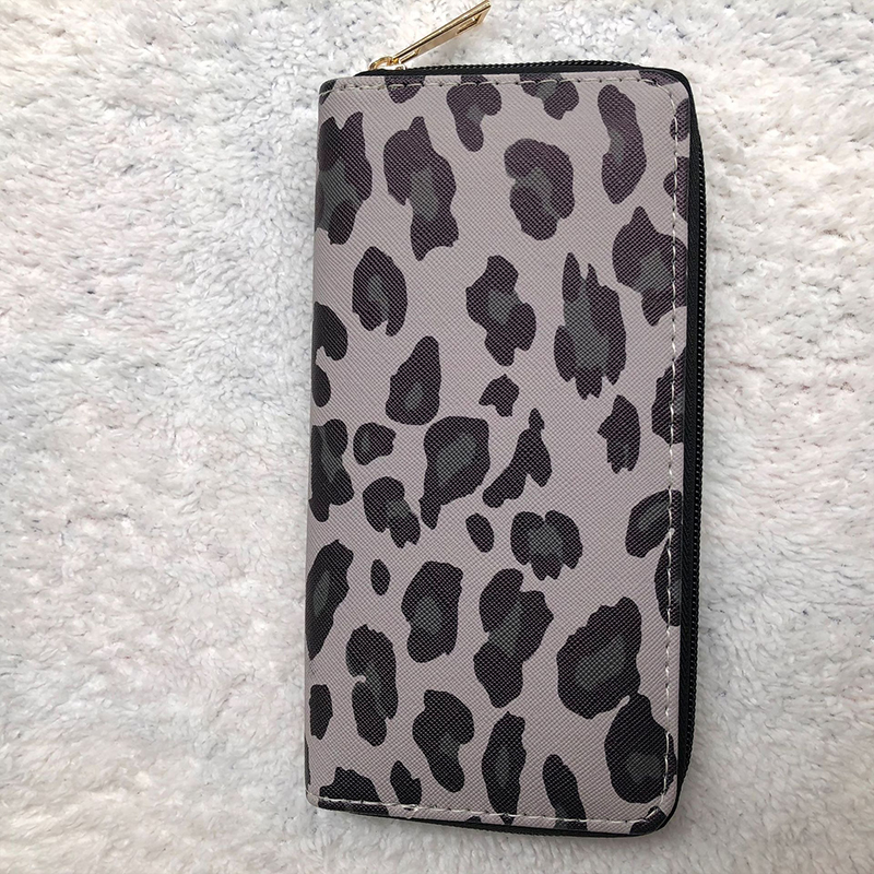 Customizable Cow Print Aztec Cactus Smart Wallet for Western Style Fashion Enthusiasts