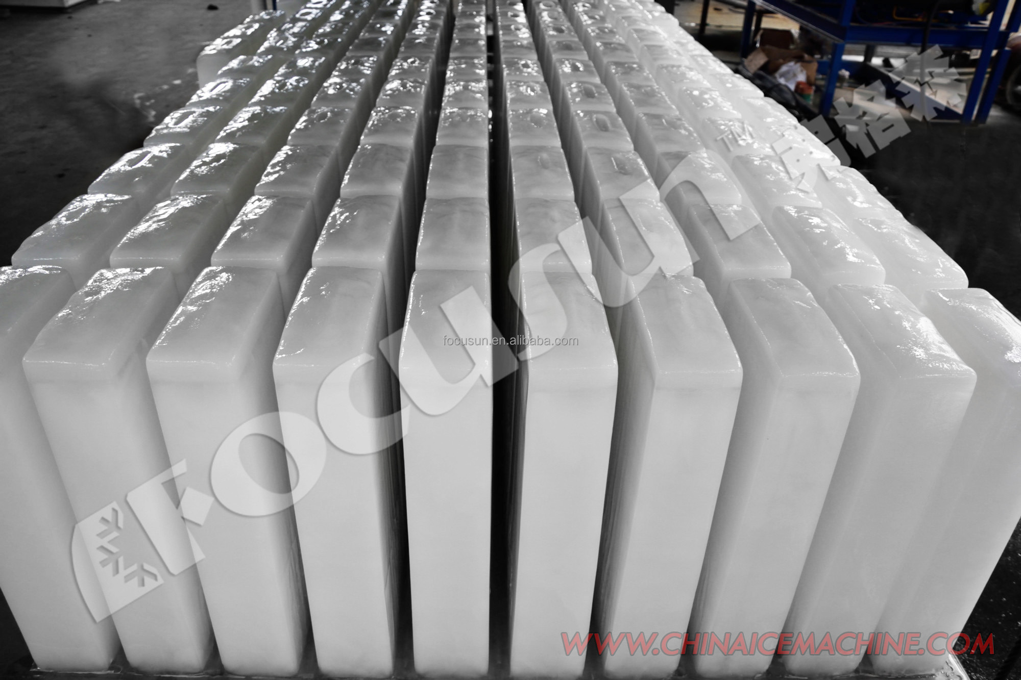 Energy Mining 3 ton/day Direct Cooling System Block Ice Machine with R507 Refrigerant