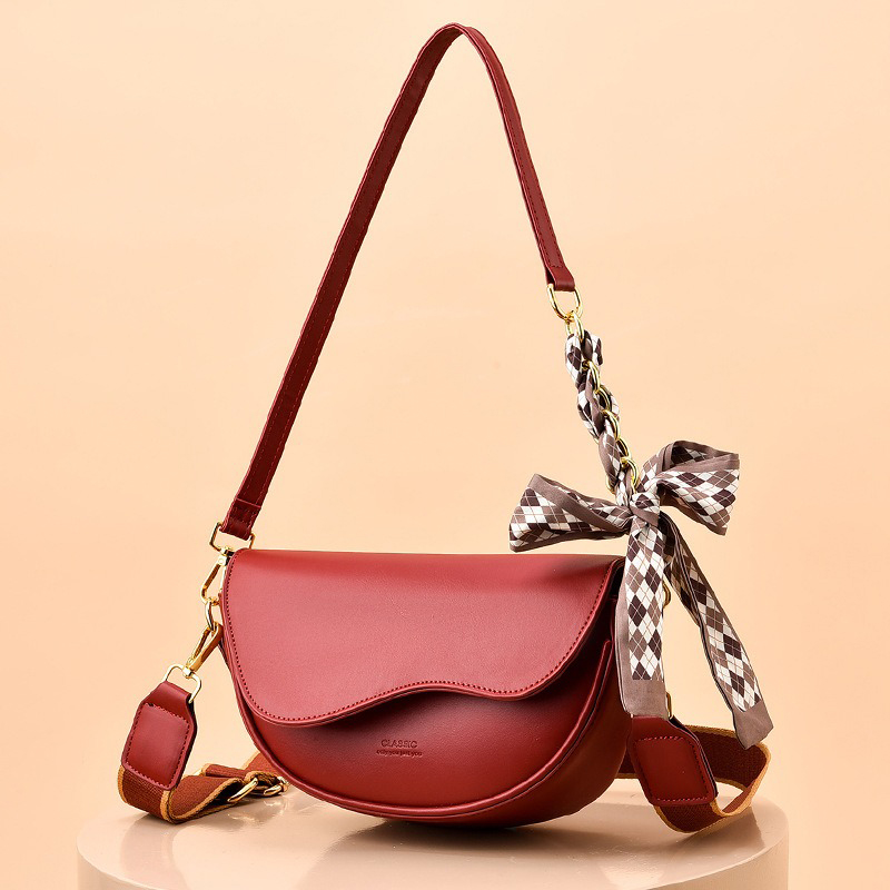 Lightweight Bag for Women 2024 Summer Versatile Textured Soft Leather Crossbody Bag