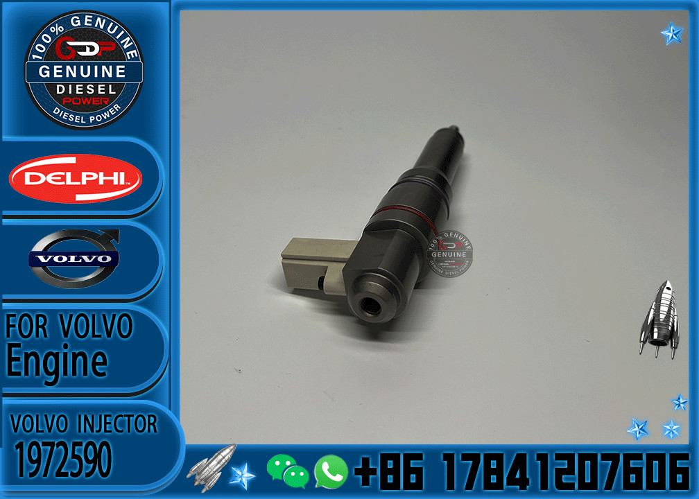 Diesel Fuel Injector Common Rail Parts Injector1972591 BEBJ1DO1104 1972590 for VOLVO
