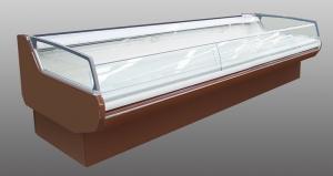 China Commercial Energy Saving Refrigerated Display Cabinet For Smoked Bacon wholesale
