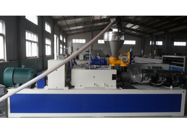 Quality Wood Plastic Composite Wpc Profile Machine / auto plastic extrusion machinery for sale
