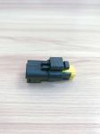 Black Waterproof Auto Wire Connectors / Waterproof Electrical Connectors 2 Wire