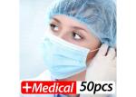 3 Ply Non Woven Antibacterial Face Mask With Low Breathing Resistance