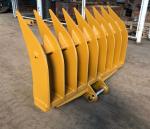 Tilting Dozer Root Rake Attachment For Clearing Debris Rocks