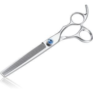China Forged Steel Salon 30 Teeth Sharp Dog Hair Trimming Scissors wholesale