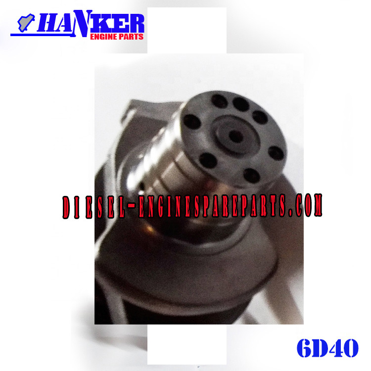 HRC 45 106kgs Diesel Engine Crankshaft ME300086 For Mitsubishi 6D40