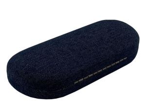 China REACH Stainless Steel Eyeglass Case With EmbossinG logo wholesale