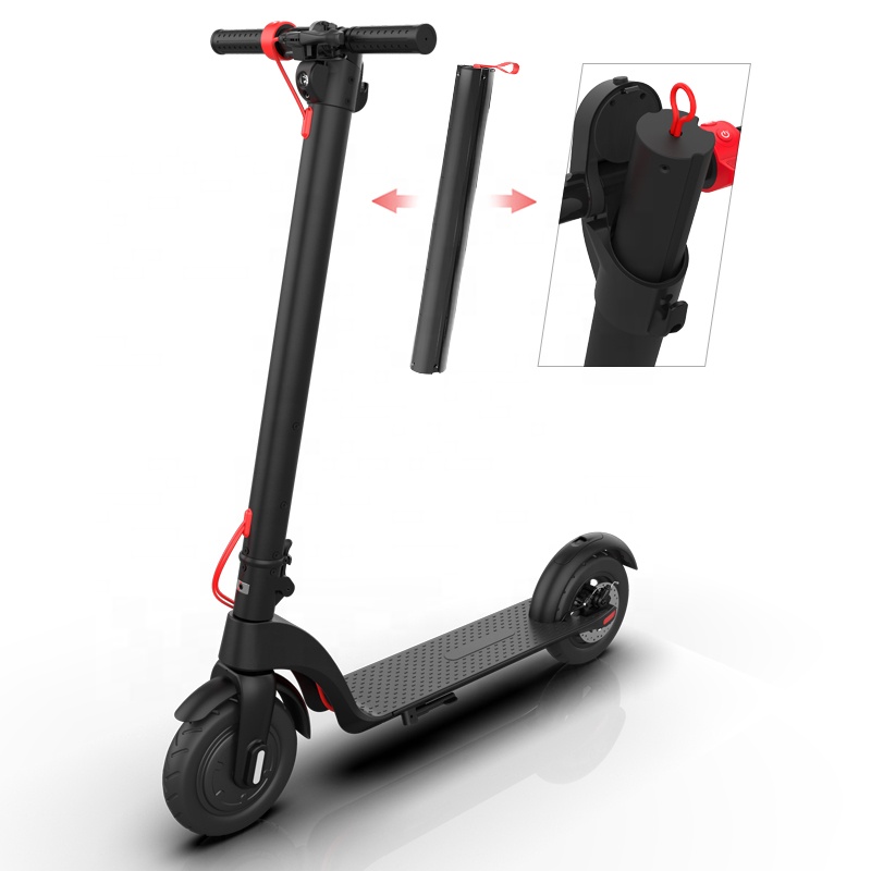 X7 350W Fast Charging Time 2-3h Folding Electric Scooter Motorcycles for EU/US Warehouse