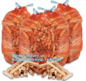 China Plastic PE raschel mesh net bags for potato onion,potato bags raschel mesh bags,30x47cm gold yellow HDPE material rasche wholesale