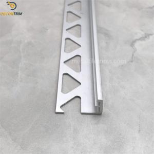 China Ceramic Tile Edging Trim Metal Tile Trim 10mm × 25mm × 1mm wholesale