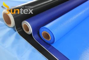 China Fireproof PU Coated Fiberglass Fabric For Expansion Joint wholesale