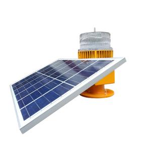 China Aviation Obstruction Helicopter Lifts Solar Signal Lights Aluminum Body wholesale
