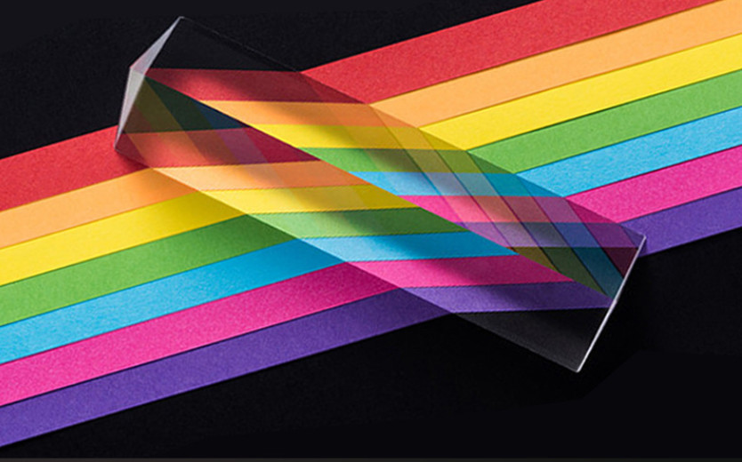K9 Optical Refractor Dichroic Prism Transparent