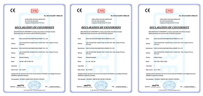 VFD Automatic Tank Welding Manipulators For Straight Seam / Circle Seam Welding