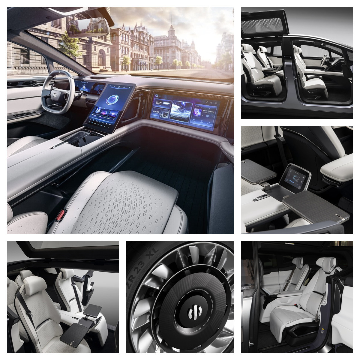 HiPhi X Electric Luxury SUV 650KM Range 590hp Smart Driving Luxurious Interior