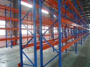 China Heavy Duty Selective Steel Storage Pallet Rack Systems With Spray Powder Paint wholesale
