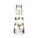 Countryside Design Flower Decal Transparent Lead Free Crystal High Quality