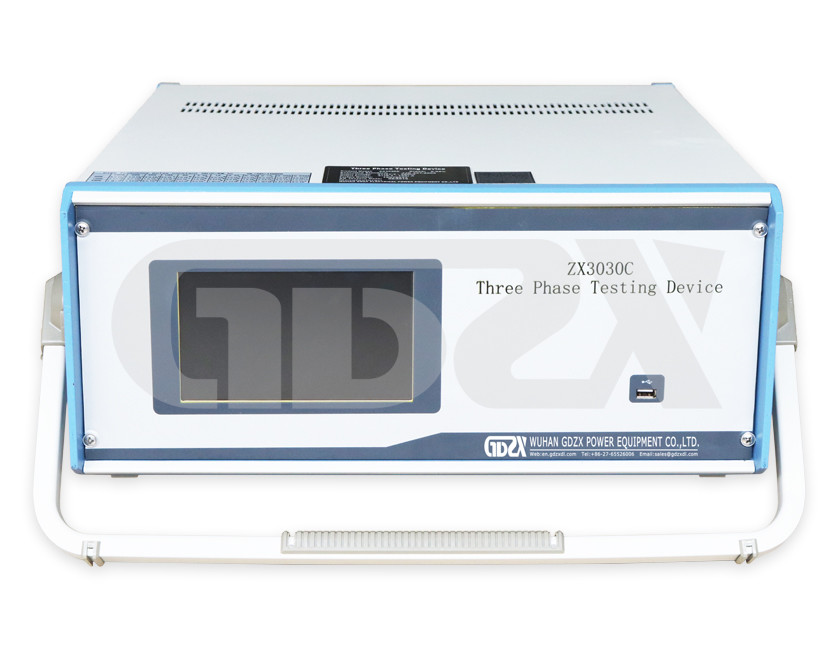 Portable Three Phase Energy Meter Calibration Electrical Test Equipment With Test Shelf