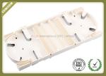 White Color Fiber Optic Accessories Splice Tray Big Capacity 48 Cores
