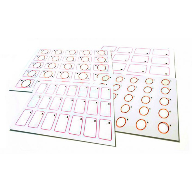 PVC 125khz Smart Card Inlay RFID Contactless card prelam sheet T5577