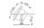 300 W Stainless Steel Underwater Pond Lights Stand Type Waterproof With PAR56