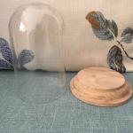 Transparent Plastic Dome Bell Jar Injection Molding For Gift / Toys Dome Cover