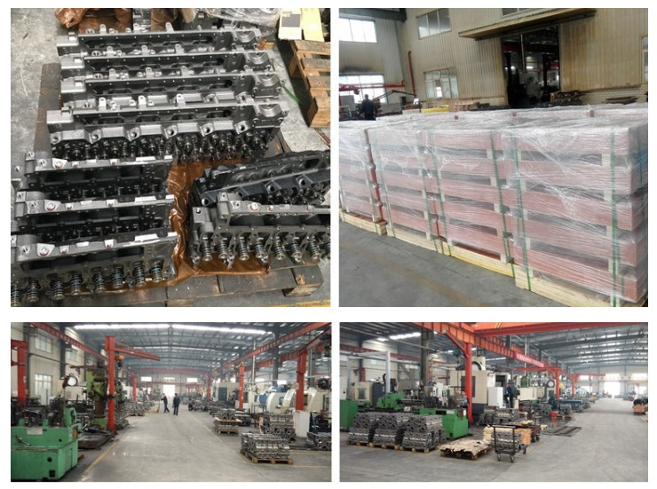 Engine Cylinder Block / Diesel Cylinder Head PC300-7 Excavator Engine Parts