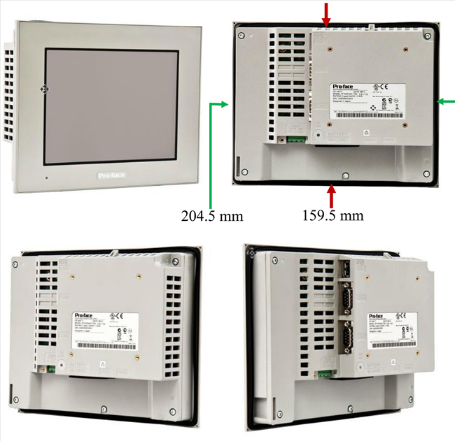 DC 24V Proface Display PFXGP4401WADW HMI Touch Screen 7 inch