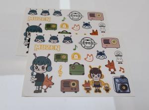 China 80g 128g 168g Coated Paper Sticker Labels PMS CMYK Printing wholesale